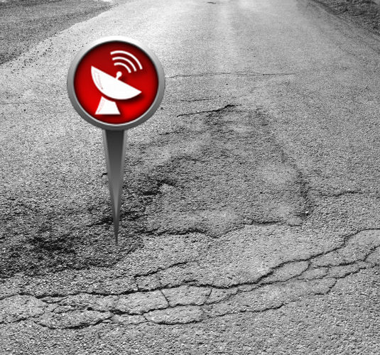 Strassenschäden per App und GPS erfassen