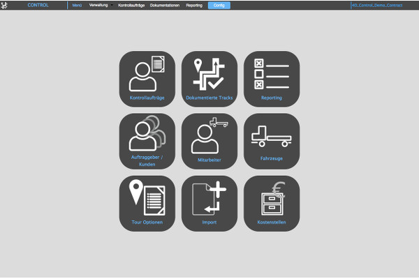 4Dgo Control Web Management Oberfläche